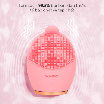 Máy rửa mặt Magic B-40 1.2W 300mAh – Máy rửa mặt massage da mặt, nhỏ gọn tiện lợi